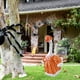 thumbnail image 4 of Ropa de ganso, gansos blancos grandes, decoraciones de Halloween, ropa decorativa de ganso blanco para bebé, ropa de ganso con estampado de calabaza, adecuada para decoraciones de Halloween., 4 of 5