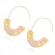 thumbnail image 3 of Guardurnaity 1 par de pendientes bohemios acrílicos en forma de U, accesorio de moda para la oreja, suministros para fiestas, Día de San Valentín para Type3 NO3 Guardurnaity AP008231-07, 3 of 6