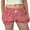 Red, variant on fatyb Lounge Shorts for Women Low Rise Plaid Bloomers Ruffle Pajama Bottoms Cute Womens Sleep Shorts