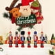 thumbnail image 4 of Cascanueces de madera, juego de decoración navideña de 6, figura clásica de soldado navideño de cascanueces, 4 of 5