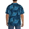 thumbnail image 3 of Balery Stingray Camisa Casual de Manga Corta con Botones para Hombre, Texturizada, Estilo Cubano, para Playa, Verano-XX-Large, 3 of 5