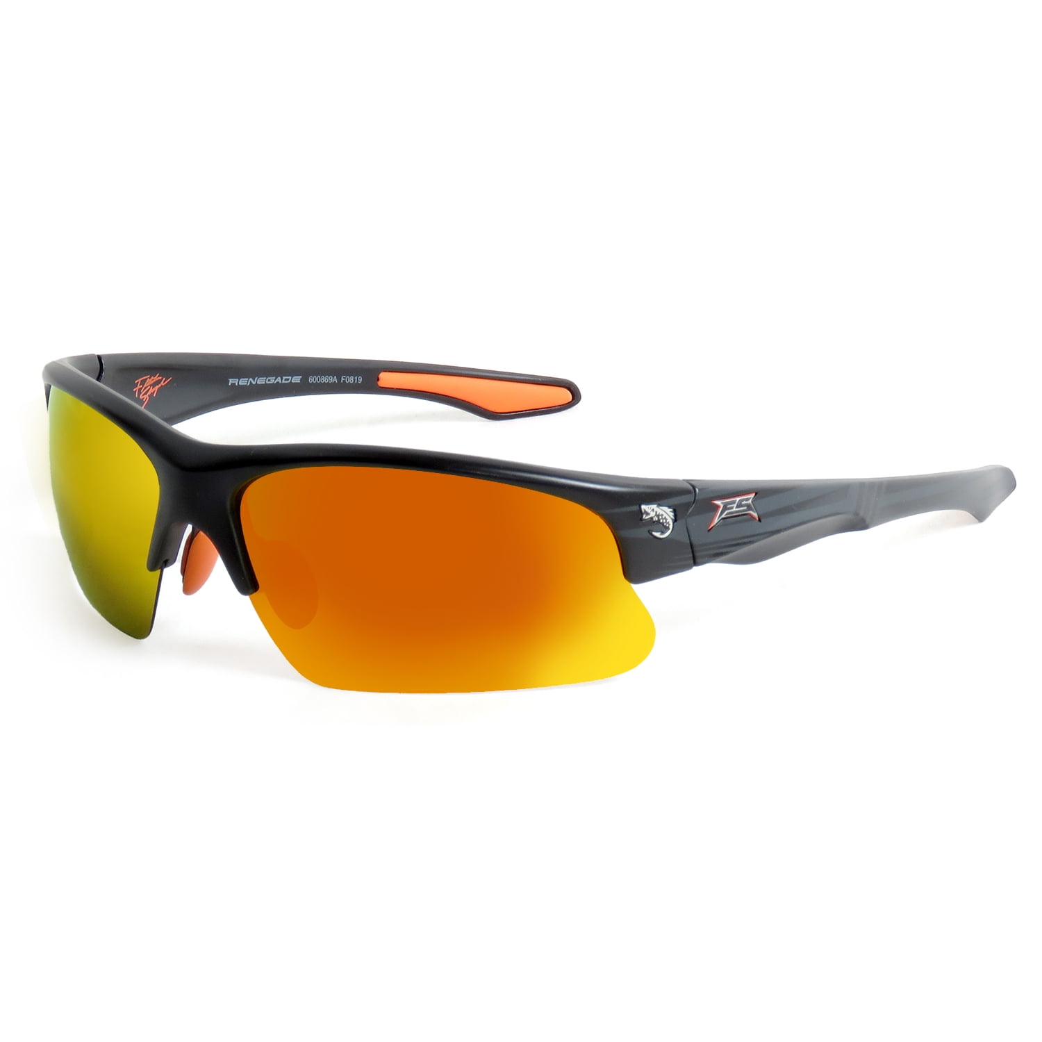 Renegade Pro Fletcher Polarized Sport Sunglasses Male and Female - 1 Pair, Adult