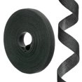 thumbnail image 1 of Correas de gancho y lazo Uxcell de 0.55 pulgadas x 33 pies, cinta de gancho y lazo multiusos con adhesivo, ataduras de cables organizadoras, rollo de sujetador para oficina en casa, negro, 1 of 6