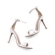 thumbnail image 3 of Sandalias de Tacón de Aguja con Correa al Tobillo para Mujer DREAM PAIRS en Blanco, 3 of 7