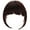 Brown, variant on Miangastore Fake Bangs Hair Clip Hair Extension Hair Piece Clip in Bangs for Women