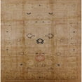 thumbnail image 1 of Ahgly Company Machine Washable Indoor Square Industrial Modern Peru Brown Area Rugs, 8' Square, 1 of 7