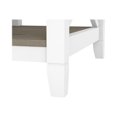 thumbnail image 3 of Bush Furniture Key West Table Basse avec Rangement, Blanc Pur et Gris Shiplap, 3 of 7