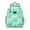 Greenish-blue-8, variant on Hawaiian Floral Waterproof Daypack - Adjustable Durable Backpack with Multiple Pockets for Teens & Parents