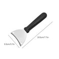 thumbnail image 3 of Vikakiooze Heavy Duty Bbq Accessories, Stainless Steel Outdoor Camping, Picnic, Barbecue, Shovel Cooking, Stir-Fried Ice, Steak, Shovel, Iron Plate, Baking Tool, 3 of 5