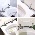 thumbnail image 5 of Clips para bisagras de asiento de inodoro, juego de 2, 5 of 5