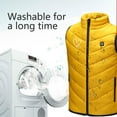 thumbnail image 3 of Hicidod Heated Vest for Kids Soft Fleece Smart Electric Lightweight Heated Jacket Waterproof Fashion Solid Zip Up Heating Warming Vests, 3 of 6