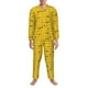 thumbnail image 3 of Balery Cute Funny Chicken Pijama para Hombre de Dos Piezas con Manga Larga, Conjunto de Dormir y Descanso Suave con Bolsillos-Large, 3 of 7