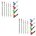thumbnail image 4 of tamizeot 5pcs/set Double Ended Brushes For Nail Art Point Drill And Dotting Tools 2Set, 4 of 6