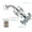 20-level one shell and one core + B style, variant on Filter shower set household bath water purifier 5-speed water adjustment detachable shower head (filter + top spray, 4-point screw mouth)