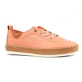 thumbnail image 1 of Lunar Womens Evie Leather Plimsolls, 1 of 3
