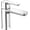Chrome, variant on Delta Modern Single-Handle Project-Pack Bathroom Faucet - 581LF-BLGPM-PP - Matte Black