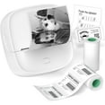 thumbnail image 1 of Sticker Printer Mini tooth Thermal Printer with Rolls Paper Tape Portable Pocket Label Maker with Smart App for Phone Tablet, 1 of 9