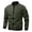 Army Green_#01, variant on Men's Flight Bomber Jacket Lightweight Softshell Coat Sportwear Zipper Windbreaker,Red XL