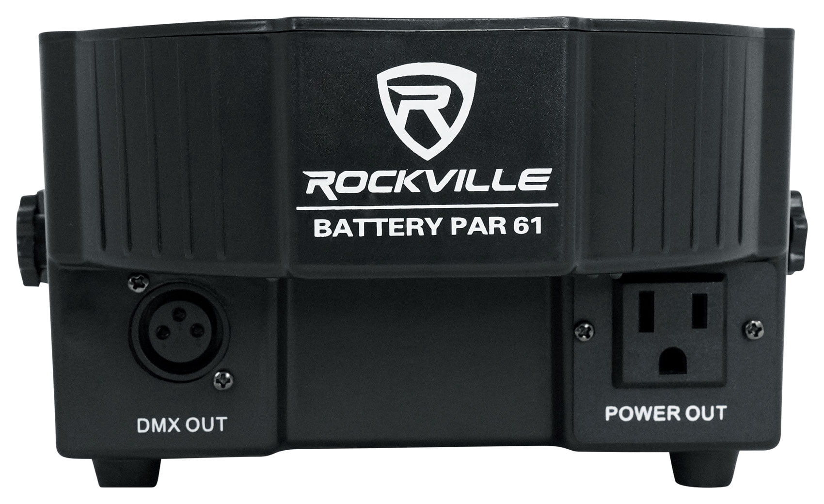 Rockville BATTERY PAR 61 Rechargeable RGBWA+UV DMX DJ STAGE Wash Light+Remote
