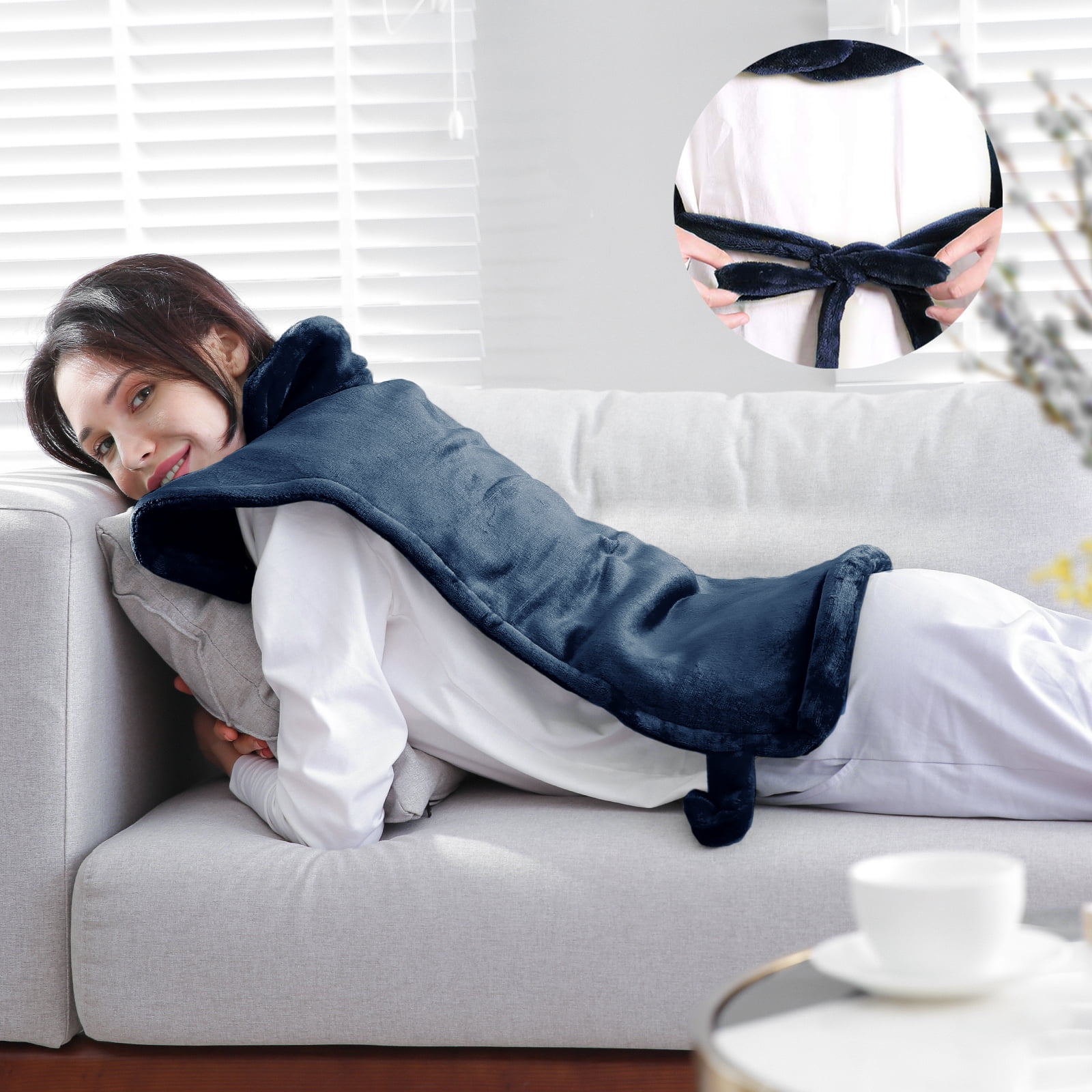 MaxKare Large Heating Pad 24’x33′ for Back and Shoulder with 4 Heat