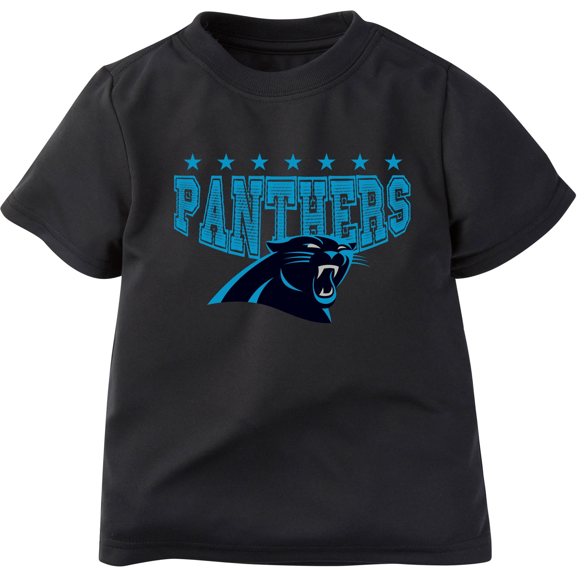NFL Carolina Panthers Boys Short Sleeve Performance Team T Shirt by