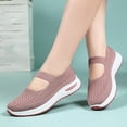 thumbnail image 4 of Women's Casual Shoes Slip Breathable Lightweight Mesh Hiking Shoes Mesh Hiking Shoes Available in a Variety of Colors, 4 of 6
