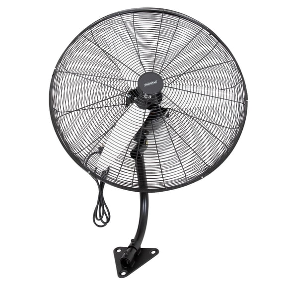 Ventilador De Pared Industrial 30 Pulgadas Aluminio Kingsman