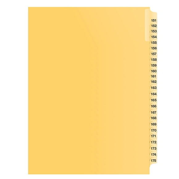 Davisgroup B11-151-175 Diviseur d'Indice de Contentieux 151 à 175 - 1 Chacun