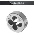 thumbnail image 4 of HUGFEGWE 12-24 UNC Fil Rond pour Machine à Enfiler 9CrSi Acier 1pcs CJB91-23417, 4 of 6
