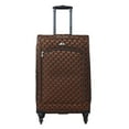 thumbnail image 5 of Pemberly Row Traditional Polyester 5-Piece Spinner Luggage Set in Brown, 5 of 6