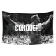 thumbnail image 1 of Tapestry Conquers Arnolds Schwarzeneggers - Bandera decorativa (90 x 150 cm), 1 of 1