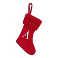 thumbnail image 1 of kjfeif 2026 Nouvelles Bas de Noël Brodés en Tricot avec Initiales, Bas de Noël Personnalisés Rouges, Bas de Noël pour Cheminée, Décoration de Sapin de Noël, 1 of 9