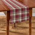 thumbnail image 2 of Park Designs Culpepper Red Plaid Table Runner 13" x 54", 2 of 5
