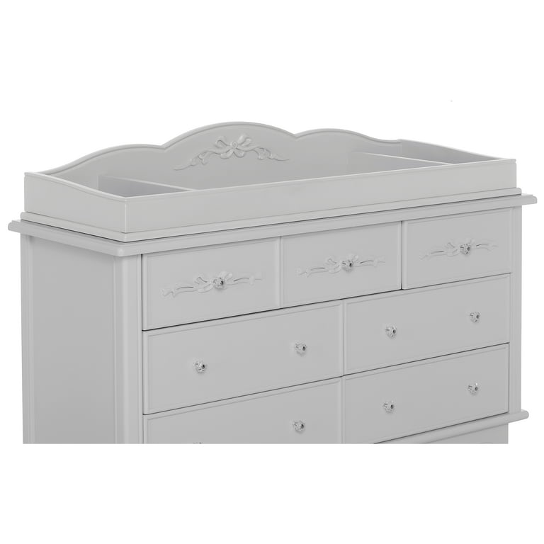 Silver cheap changing table