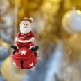 thumbnail image 5 of Uutvmp Christmas Bell Ornaments, Christmas Tree Ornaments Santa Claus Bell Ornaments, Christmas Decorations Santa Claus Ornaments Hanging Bells for Xmas Tree Fireplace Wreath Holiday Decor, 5 of 6