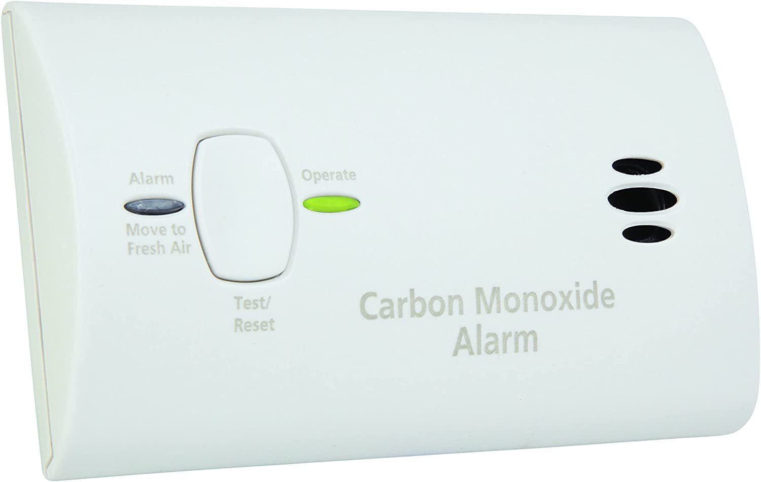Kidde Carbon Monoxide Detector, Battery Powered with LED Lights, 9CO5LP2, KIDDE