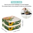 thumbnail image 5 of Mother's Day Travel Portable Square Jewelry Box Organizer for Rings, Earrings, Necklaces, Bracelets, etc. for Girls and Women, 5 of 6