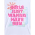 thumbnail image 2 of Wonder Nation Girls Embellished Graphic Tee with Short Sleeves, Sizes 4-18 & Plus, 2 of 3