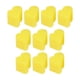 thumbnail image 5 of Almohadillas de silicona para trompa Alto, válvulas rotativas resistentes al ruido, accesorios de herramientas de práctica de pistón para bombardino, 4mm Amarillo, 5 of 10