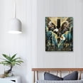 thumbnail image 4 of JEUXUS Bald Eagle Wall Art Bald Eagle Cross Pictures Wall Decor Rustic Christian Bible Verses Eagle Inspirational Quotes Canvas Prints Painting Home Decor Framed Modern Home Artwork For Bedroom, 4 of 5