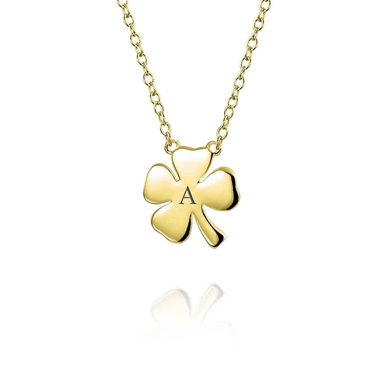 Bling Jewelry Womens Celtic Shamrock Good Luck Charm Pendant