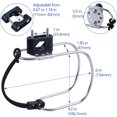 thumbnail image 2 of ABCISI 2pcs Stainless Steel Marine Horseshoe Bracket Life Buoy Ring Holder with Plastic Mount,  Corrosion Resistance and Durability, 2 of 9