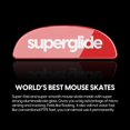 thumbnail image 2 of Patines para mouse Pulsar Superglide de vidrio aluminosilicato rojo, 2 of 6