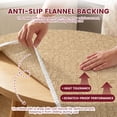 thumbnail image 3 of Tcwhniev Round Picnic Tablecloth, Waterproof Elastic Fitted Table Covers for 36" - 44" Tables, Wipeable Flannel Backed Vinyl Tablecloths for Camping, Indoor, Outdoor, 3 of 7