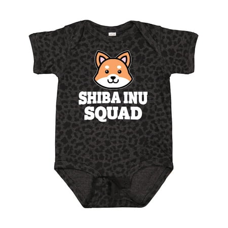 

Inktastic Dog Shiba Inu Squad Gift Baby Boy or Baby Girl Bodysuit
