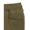 thumbnail image 2 of Seven Oaks Boys Twill Jogger Pants, Sizes 4-16, 2 of 3