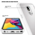 thumbnail image 4 of For LG K40 Case, LG Solo LTE/Xpression Plus 2/Harmony 3 with Built-in Screen Protector, Nagebee Full-Body Protective Rugged Bumper Cover, Shockproof Durable Case (Clear), 4 of 5