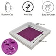 thumbnail image 4 of Bubbles Non-Slip Square Shower Mat Solid Purple 20″L X 20″W, 4 of 5