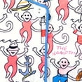thumbnail image 4 of Conjunto de pijama Ammiko Y2K Monkey Beach de manga corta para mujer, 4 of 5