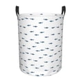 thumbnail image 1 of Fotbe Cute Shark Cesto de Ropa con Asas, Cesto Impermeable de Gran Capacidad, Bolsa de Lavado para Dormitorio, Cesto de Ropa con Ruedas y Asas-Small, 1 of 6